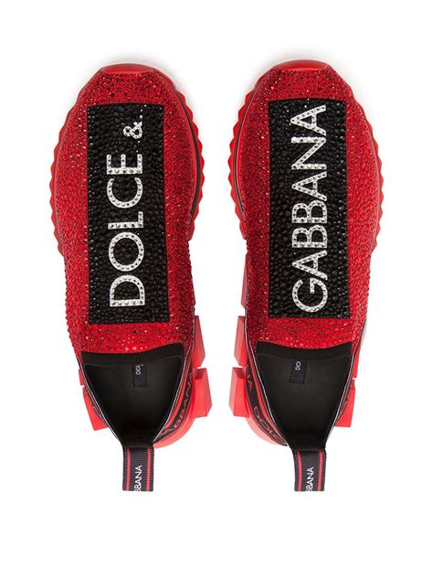 dolce gabbana rhinestone sneakers|Dolce & Gabbana sorrento.